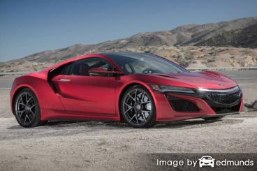 Insurance rates Acura NSX in Tucson