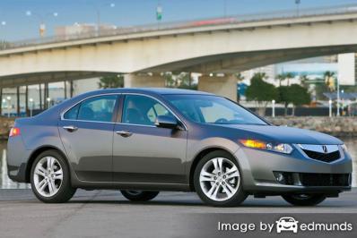 Insurance quote for Acura TSX in Tucson