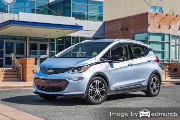 Insurance quote for Chevy Bolt in Tucson