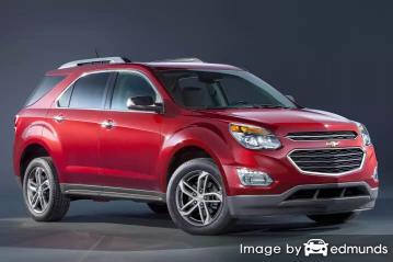 Insurance rates Chevy Equinox in Tucson