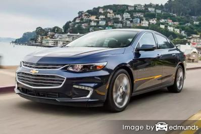 Insurance quote for Chevy Malibu in Tucson