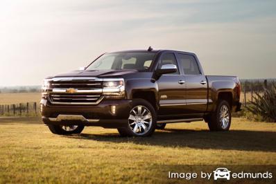 Insurance rates Chevy Silverado in Tucson