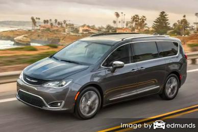 Insurance rates Chrysler Pacifica in Tucson