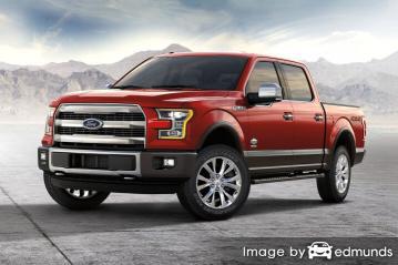 Insurance quote for Ford F-150 in Tucson