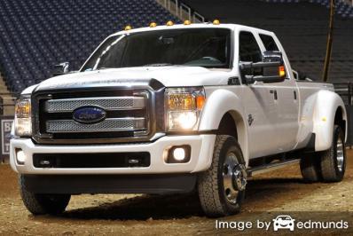 Insurance rates Ford F-350 in Tucson