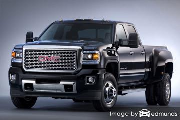 Insurance rates GMC Sierra 3500HD in Tucson