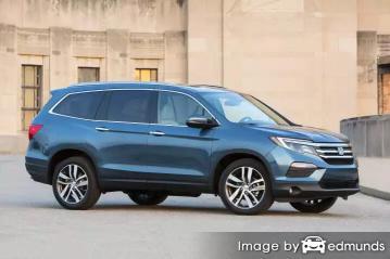 Insurance rates Honda Pilot in Tucson