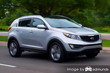 Insurance rates Kia Sportage in Tucson