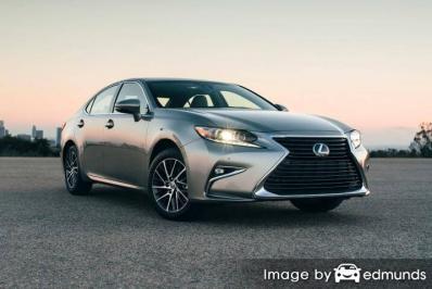 Insurance rates Lexus ES 350 in Tucson