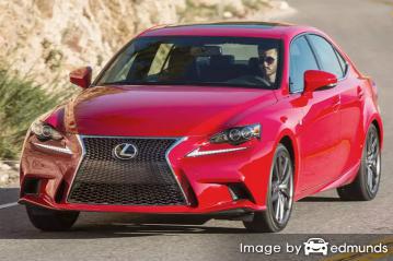 Insurance rates Lexus IS 200t in Tucson