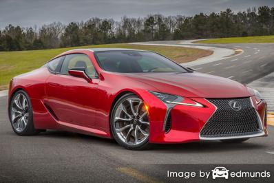 Insurance rates Lexus LC 500 in Tucson