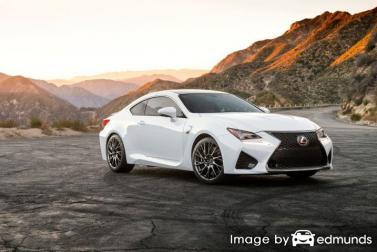 Insurance quote for Lexus RC F in Tucson