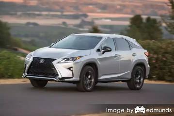 Insurance rates Lexus RX 350 in Tucson