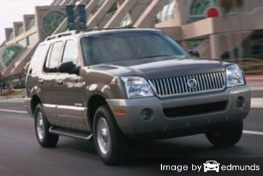 Insurance rates Mercury Mountaineer in Tucson