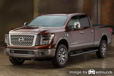 Insurance rates Nissan Titan XD in Tucson