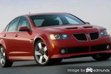 Insurance quote for Pontiac G8 in Tucson