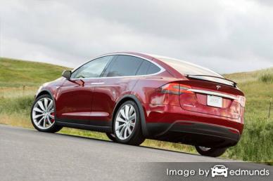 Insurance rates Tesla Model X in Tucson