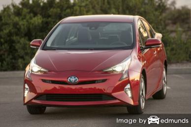 Insurance rates Toyota Prius in Tucson