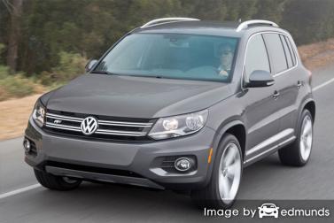 Insurance rates Volkswagen Tiguan in Tucson